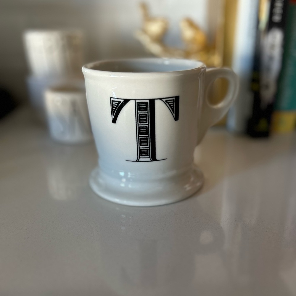 Anthropologie Initial Mug T